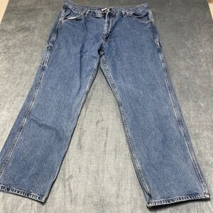 Blue Mountain Carpenter Jeans Mens 40x32 Denim Cotton Regular Fit Heavyweight